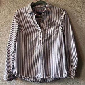 Tommy Hilfiger blue/white striped shirt size S
